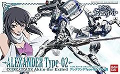 [중고] 1/35 알렉산더 Type-02 아야노기 (코드 기어스 망국의 아키토)