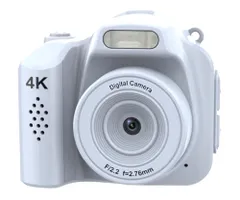 超小型デジカメ 4K ミニサイズ デジタルカメラ ビデオ録画 6400万画素 マイクロSDカード付き 30g 1600万COMSセンサー 1.54インチ大画面 多種類フィルター LEDフラッシュ 軽量 携帯便利 キーホルダーセット コンデジ  1234eb17のサムネイル