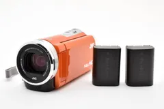 実用光学美品 JVC GZ-E600 オレンジ ビデオカメラ ハンディカム #4186-17のサムネイル