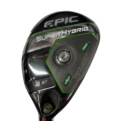 【中古】 キャロウェイ EPIC SUPER HYBRID U4 USA ユーティリティ UT リシャフト (フレックスその他) メンズ 男性用 右利き 右用 Cランク ゴルフクラブのサムネイル