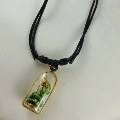 タイ呪物 呪符 ジンジョークカオハン 九尾の狐 プラクルアンネックレス