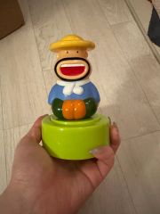 非売品・動作確認済】明治カール オリジナルからくり時計 カール