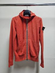 美品】ストーン アイランド ジップポケット メランジ クルーネック 