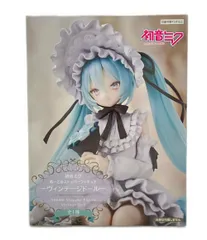 美品 フリュー 初音ミク ヴィンテージドール ぬーどるストッパー フィギュア