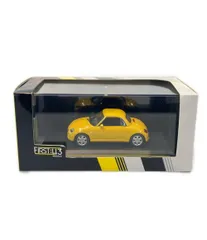 ファースト43 ダイハツ・コペン 2003年式イエロー ダイキャストモデルカー 模型 ミニカーのサムネイル