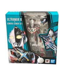 반다이 울트라 맨 X SHFiguarts 울트라 맨 엑스 & 고모라 아머 세트 피규어