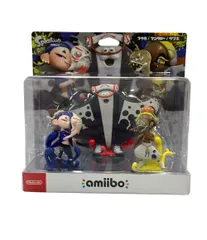 美品 Nintendo スプラトゥーン すりみ連合セット フウカ/マンタロー/ウツホ 周辺機器 amiibo