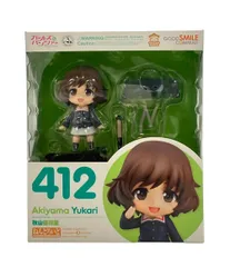 美品 グッドスマイルカンパニー ガールズ＆パンツァー ねんどろいど 412 秋山優花里 フィギュア