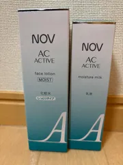 ノブACアクティブ　しっとりタイプ　化粧水➕乳液セットのサムネイル