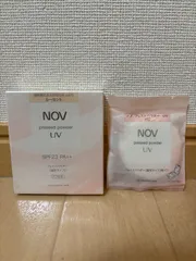 ノブ　プレストパウダーUV ルーセント　リフィル➕パフ付きのサムネイル