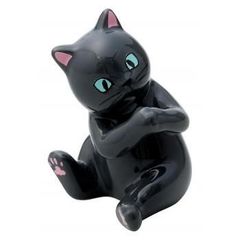 KARE シッティングキャット オードリー デコフィギュア 廃盤品 黒猫