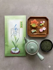 【深蒸し茶】静岡茶 100g マルヨシ園「香」 緑茶 国産煎茶【送料無料】のサムネイル