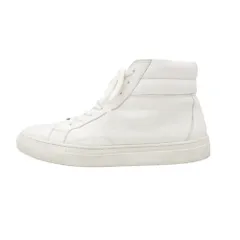 alfredoBANNISTER アルフレッドバニスター スニーカー SHOO IN SHOE シューインシュー レザー ラバーソール サイドジッパー ハイカット ホワイト 43 27.5cm メンズ 【中古】のサムネイル