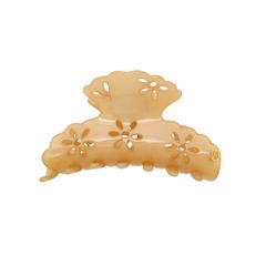 ALEXANDRE DE PARIS ヘアクリップ パール ベージュ Lサイズ - メルカリ