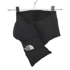 THE NORTH FACE ザ・ノースフェイス マフラー ヌプシ ダウンマフラー ロゴ ブラック メンズ レディース 【中古】のサムネイル