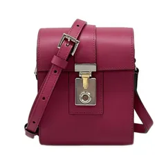 MOYNAT(モワナ) ショルダーバッグ美品  Cabotin(カボタン) ピンク レザーのサムネイル