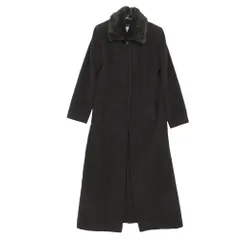 美品 MAYSON GREY メイソングレイ コート アウター ロング ファー ステンカラー ブラウン 2【M】 レディース 【中古】のサムネイル