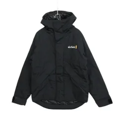 美品 WILDTHINGS ワイルドシングス ×GRIP SWANY×Orange ×グリップスワニー×オレンジ ダウンジャケット 難熱 FIREPROOF DENALI フード 面ファスナー 刺繡ロゴ ハイネックジッパー ブラック S メンズ 【中古】のサムネイル