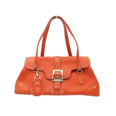 Folli Follie フォリフォリ ハンドバッグ セミショルダー 肩掛け カバン オレンジ レディース 【中古】のサムネイル