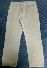 アトリエナイン ヘルツ ピグメントウォッシュ セミーワイド デニムパンツ グレー (M)のサムネイル