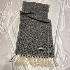 Saint Laurent Paris AW17 ウール　フリンジ　マフラー Saint Laurent Paris AW17 ウール フリンジ マフラー - メルカリ