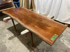 ブラックウォールナット9646　一枚板無垢 乾燥材　2020ｘ790-700-600ｘ55mm カウンター　ローテーブル　センターテーブル　テーブルのサムネイル