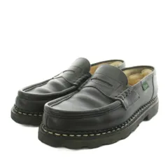 パラブーツ Paraboot ランス REIMS ローファー モカシン レザー 7 黒 ブラック 099412 /AN53のサムネイル