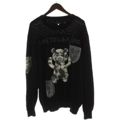 カステルバジャック CASTELBAJAC ニット セーター 50 黒 長袖 クマ 21180-111 /GGのサムネイル
