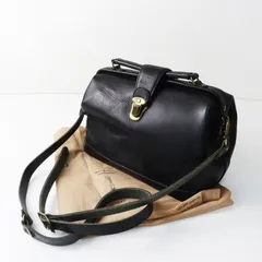 クレドラン CLEDRAN レザー ドクターズバッグ 2WAYショルダーバッグ■ブラック ハンドバッグ 鞄【2400014989878】のサムネイル
