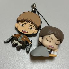 進撃の巨人 ガチャ キーホルダー フィギュア スイング 兵長 - メルカリ
