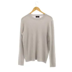 エポカ ウォモ EPOCA UOMO ニット セーター 48 薄紫 リブ編み クルーネック 長袖 /JPのサムネイル