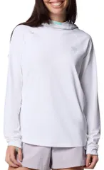 コロンビア レディース アウター パーカー・スウェット Columbia Womens Wild Cast Sun Hoodie White ホワイトのサムネイル