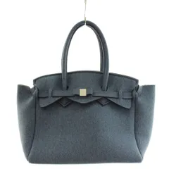 セーブマイバッグ SAVE MY BAG ハンドバッグ トートバッグ ロゴ 青 ブルー /AN54のサムネイル