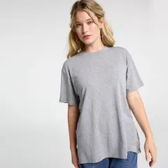 キャリー レディース トップス Tシャツ CALIA Womens Everyday Boyfriend Tee Medium Heather Grey グレーのサムネイル