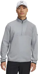アンダーアーマー メンズ アウター ニット・セーター フリース Under Armour Mens UA Drive SweaterFleece Golf 12 Zip Steelのサムネイル