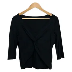 FOXEY NEW YORK(フォクシーニューヨーク) 長袖カットソー サイズ42 L レディース 30253 黒のサムネイル