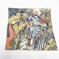 Jurgen Lehl リネン 藍染め 大判 スカーフ 90×180 フラワー - メルカリ