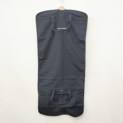 fog linen work エステルジャンプスーツ リネン サロペット ブラック