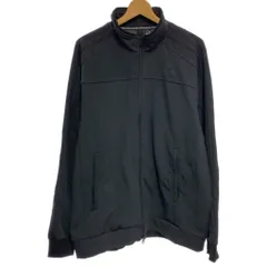 【中古】　adidas　トラックジャケット　ジャージ　ハイネック　フルジップ　ワンポイント　刺しゅう　スポーツ　古着　/5632