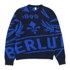 ベルルッティ 総柄 カシミヤ ニット R18KRL159YABV メンズ ブラック ブルー Berluti【中古】 【アパレル・小物】のサムネイル