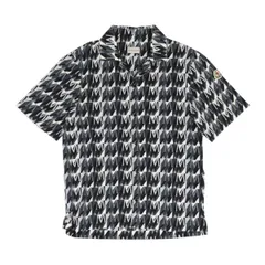 モンクレール CAMICIA 総柄 ショートスリーブ シャツ 2F000 04 597MZ メンズ ブラック グレー MONCLER【中古】 【アパレル・小物】のサムネイル