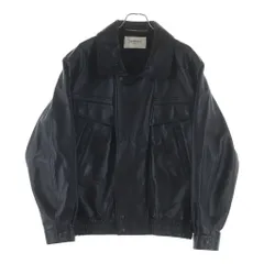 SAINT LAURENT PARIS (サンローランパリ) 26SS LETHER BOMBER JACKET レザーボンバージャケット ブラック 840864 YCIJ2のサムネイル