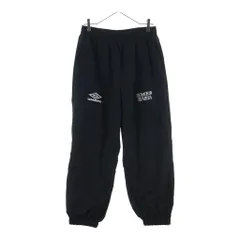 WACKO MARIA (ワコマリア) 26SS ×UMBRO TRACK PANTS ロゴ刺繍 トラックパンツ ブラック 26SS-WMO-UB02のサムネイル