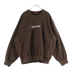 2026年最新】Supreme Box Logo crewneck ブラウンの人気アイテム
