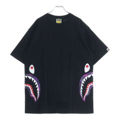 BAPE A BATHING APE エイプ シャーク Tシャツ 火炎 - メルカリ