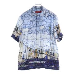 Supreme Mosaic アロハシャツ モザイク柄 水色 L Supreme Mosaic アロハシャツ モザイク柄 水色 L - メルカリ