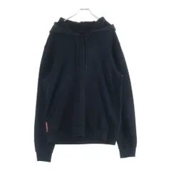 PRADA SPORT (プラダ スポーツ) サイドラバーロゴ プルオーバーパーカー ブラック SJM433 R131 Q86のサムネイル