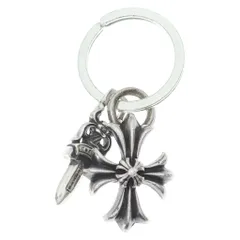 CHROME HEARTS (クロムハーツ) CH PLUS&No5 DGGR CHプラス#5ダガーキーリング シルバーキーリングのサムネイル