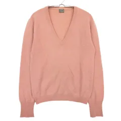 JIL SANDER ジルサンダー ニット カシミヤ Vネック プルオーバー セーター トップス ピンク 44【XS】 レディース 【中古】のサムネイル