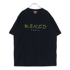 KENZO (켄조) Nigo Tiger Tail T-Shirt 반소매 T셔츠 블랙 FC55TS407CSL